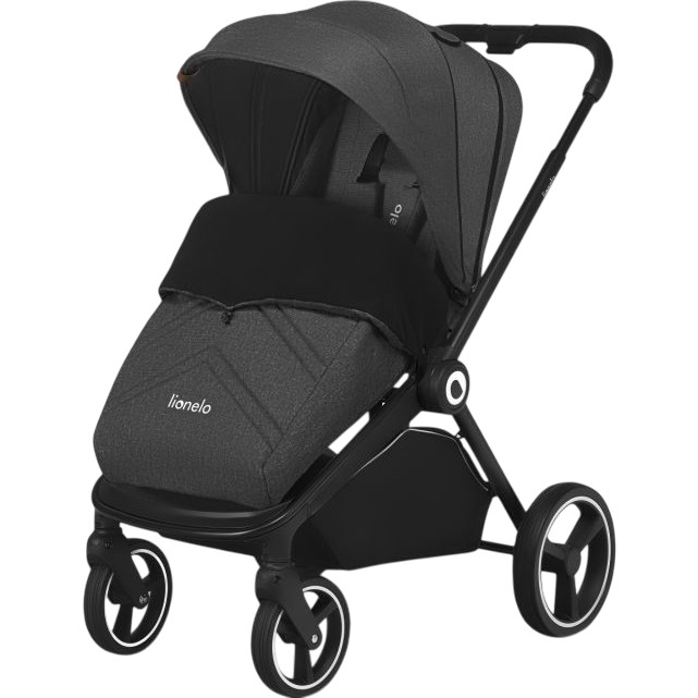 Фото Коляска универсальная 3 в 1 LIONELO MIKA GREY GRAPHITE