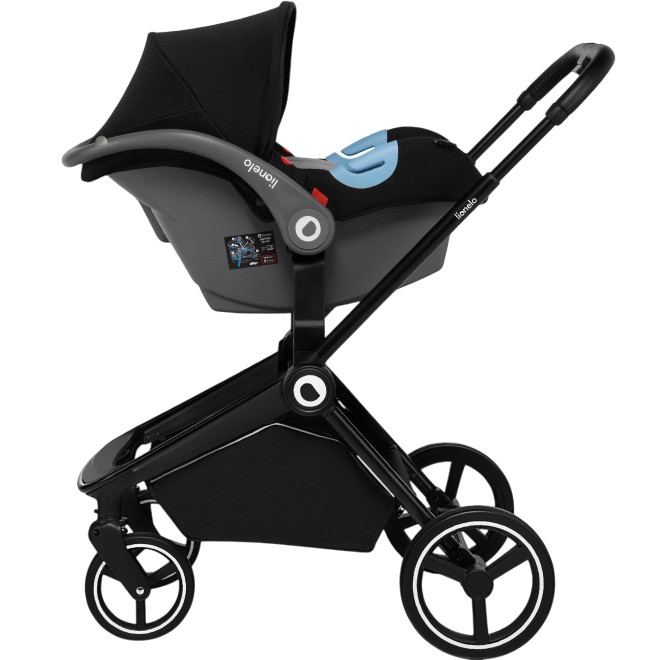 Коляска универсальная 3 в 1 LIONELO MIKA GREY GRAPHITE Количество мест одноместная