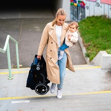 Коляска универсальная 3 в 1 LIONELO MIKA GREY GRAPHITE