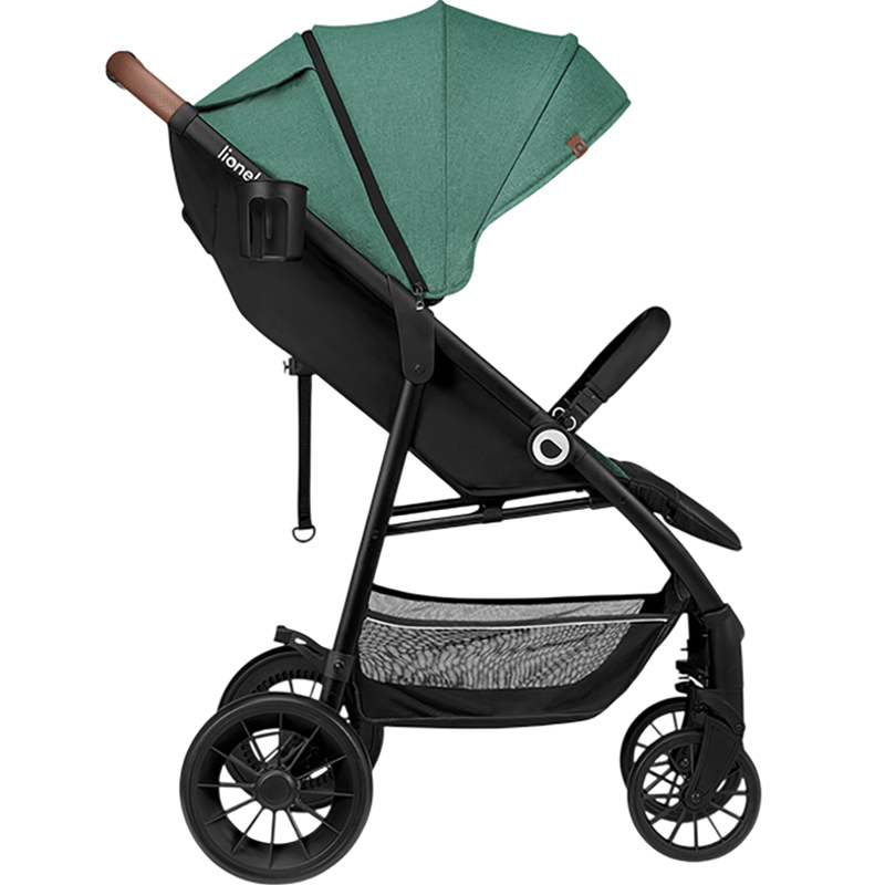 Зовнішній вигляд Візок прогулянковий LIONELO Zoey Green Forest (LO-ZOEY GREEN FOREST)