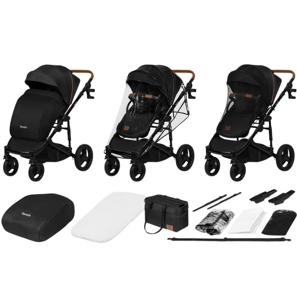 Фото 15 Коляска Lionelo Mari Tour 2 in 1 Black Onyx