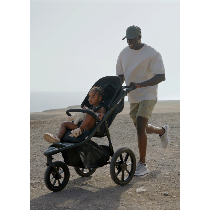 Внешний вид Прогулочная коляска LIONELO Azura Black Onyx (LO-Azura Black Onyx)