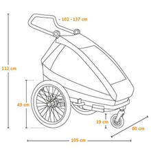 Прогулочная коляска LIONELO Cama Grey Stone (LO-Cama Grey Stone)