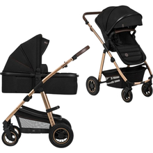 Коляска универсальная 2 в 1 LIONELO AMBER 2 Black Onyx (LO-AMBER 2 BLACK ONYX)
