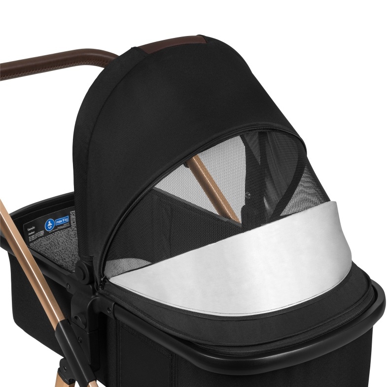 В интернет магазине Коляска универсальная 2 в 1 LIONELO AMBER 2 Black Onyx (LO-AMBER 2 BLACK ONYX)