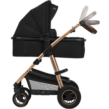 Коляска универсальная 2 в 1 LIONELO AMBER 2 Black Onyx (LO-AMBER 2 BLACK ONYX)