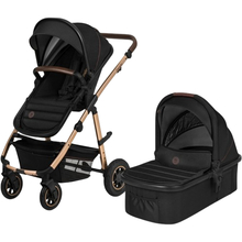 Коляска универсальная 2 в 1 LIONELO AMBER 2 Black Onyx (LO-AMBER 2 BLACK ONYX)