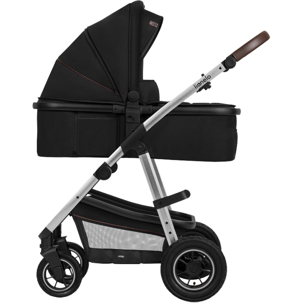 В Україні Візок універсальний LIONELO Lionelo AMBER 2 BLACK SILVER 2 в 1