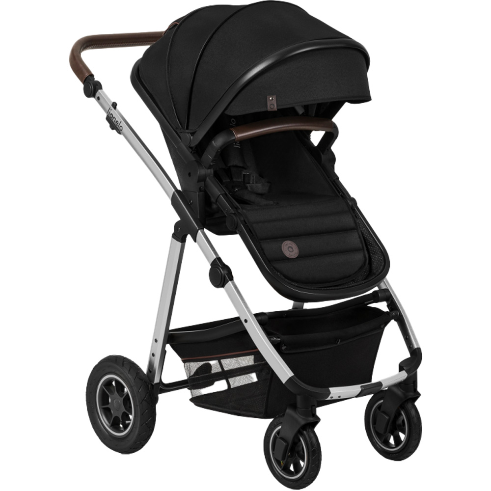 Візок універсальний LIONELO Lionelo AMBER 2 BLACK SILVER 2 в 1 Положення обличчям до дороги