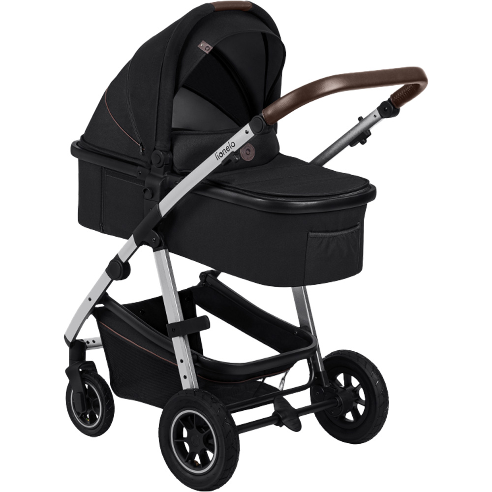 Візок універсальний LIONELO Lionelo AMBER 2 BLACK SILVER 2 в 1 Стать для хлопчиків