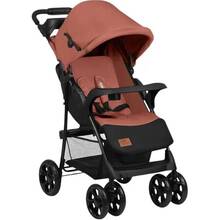 Прогулянковий візок LIONELO EMMA PLUS CORAL PINK (LO-EMMA PLUS CORAL PINK)