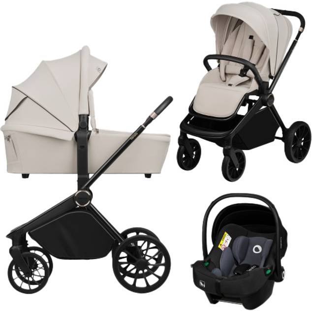 Универсальная коляска LIONELO 3 в 1 MIKA PLUS 3IN1 BEIGE SAND (LO-MIKA PLUS 3IN1 BEIGE SAND)
