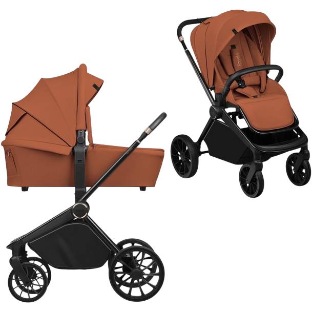 Универсальная коляска LIONELO 2 в 1 MIKA PLUS 2IN1 BROWN RUST (LO-MIKA PLUS 2IN1 BROWN RUST)