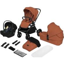 Универсальная коляска LIONELO 3 в 1 MIKA PLUS 3IN1 BROWN RUST (LO-MIKA PLUS 3IN1 BROWN RUST)