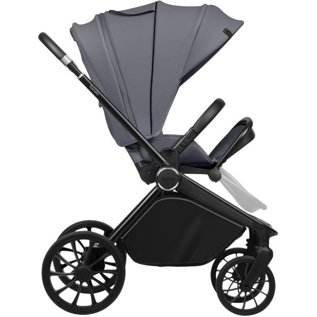 Изображение Универсальная коляска LIONELO 3 в 1 MIKA PLUS 3IN1 GREY STONE (LO-MIKA PLUS 3IN1 GREY STONE)