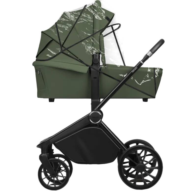 Внешний вид Универсальная коляска LIONELO 2 в 1 MIKA PLUS 2IN1 GREEN OLIVE (LO-MIKA PLUS 2IN1 GREEN OLIVE)