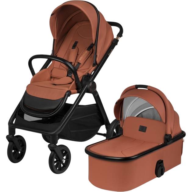 Универсальная коляска LIONELO 2 в 1 LAYLA 2IN1 BROWN RUST (LO-LAYLA 2IN1 BROWN RUST) Тип универсальная 2 в 1