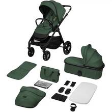 Универсальная коляска LIONELO 2 в 1 LAYLA 2IN1 GREEN FOREST (LO-LAYLA 2IN1 GREEN FOREST)
