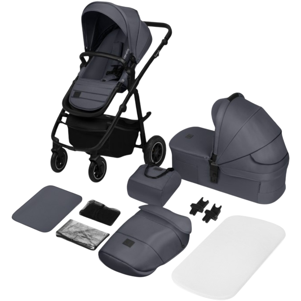 Фото 23 Візок Lionelo Amber Plus 2 в 1 Grey Graphite