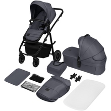 Візок Lionelo Amber Plus 2 в 1 Grey Graphite
