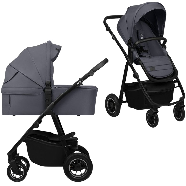 Візок Lionelo Amber Plus 2 в 1 Grey Graphite