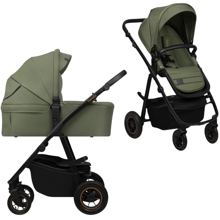 Коляска Lionelo Amber Plus 2 в 1 Green Forest