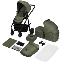 Коляска Lionelo Amber Plus 2 в 1 Green Forest