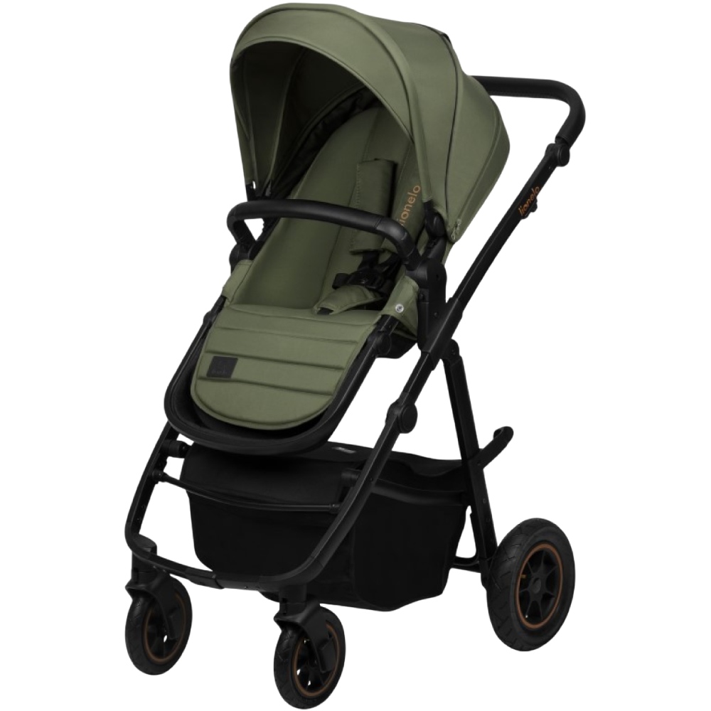 Коляска Lionelo Amber Plus 2 в 1 Green Forest Пол для девочек
