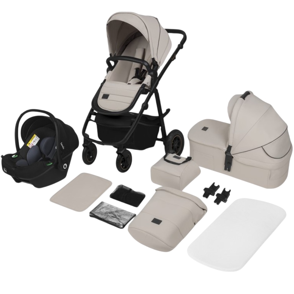 Фото 30 Коляска Lionelo Amber Plus 3 в 1 Beige Sand