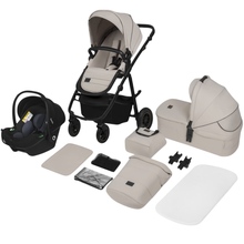 Коляска Lionelo Amber Plus 3 в 1 Beige Sand