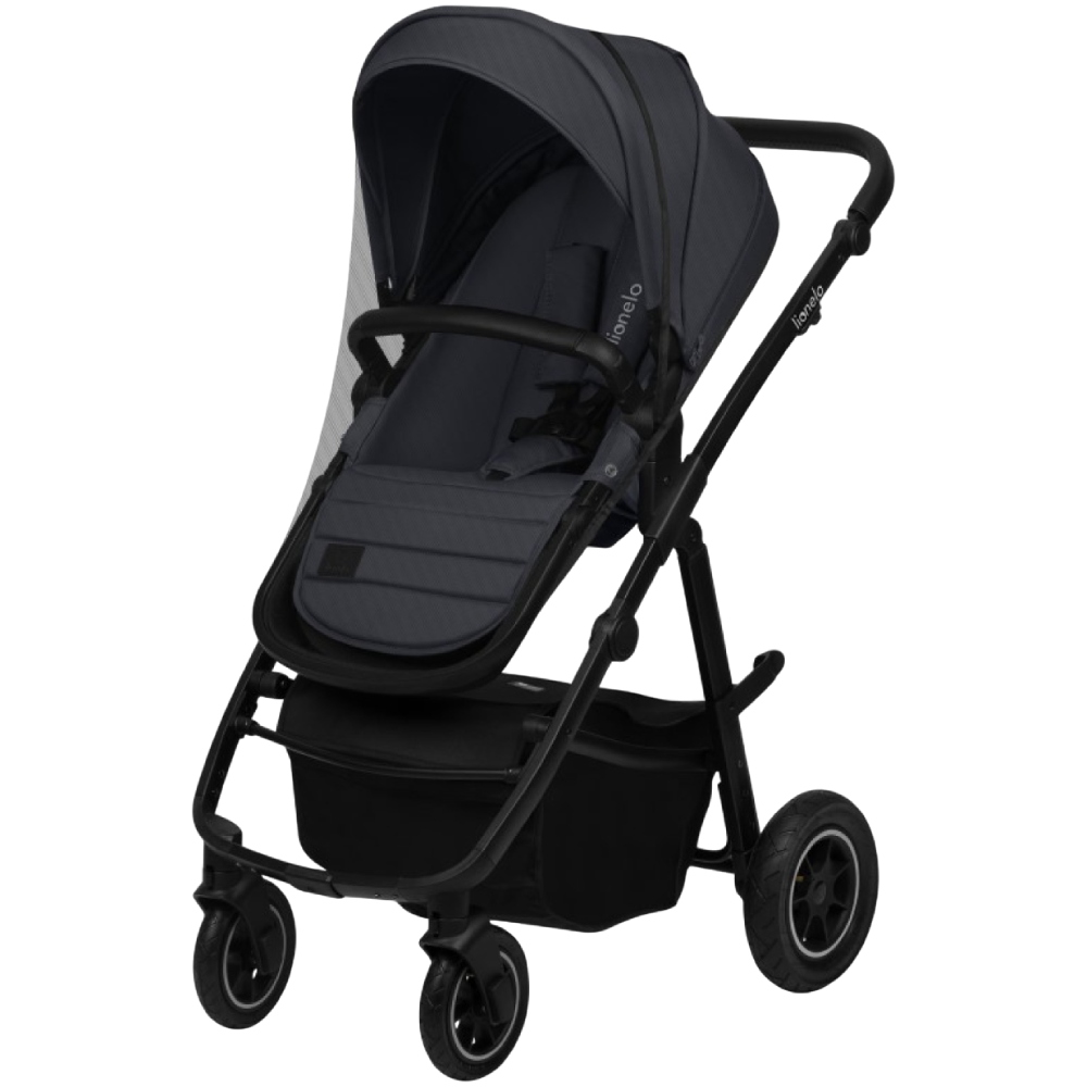 Коляска Lionelo Amber Plus 3 в 1 Grey Graphite Количество мест одноместная