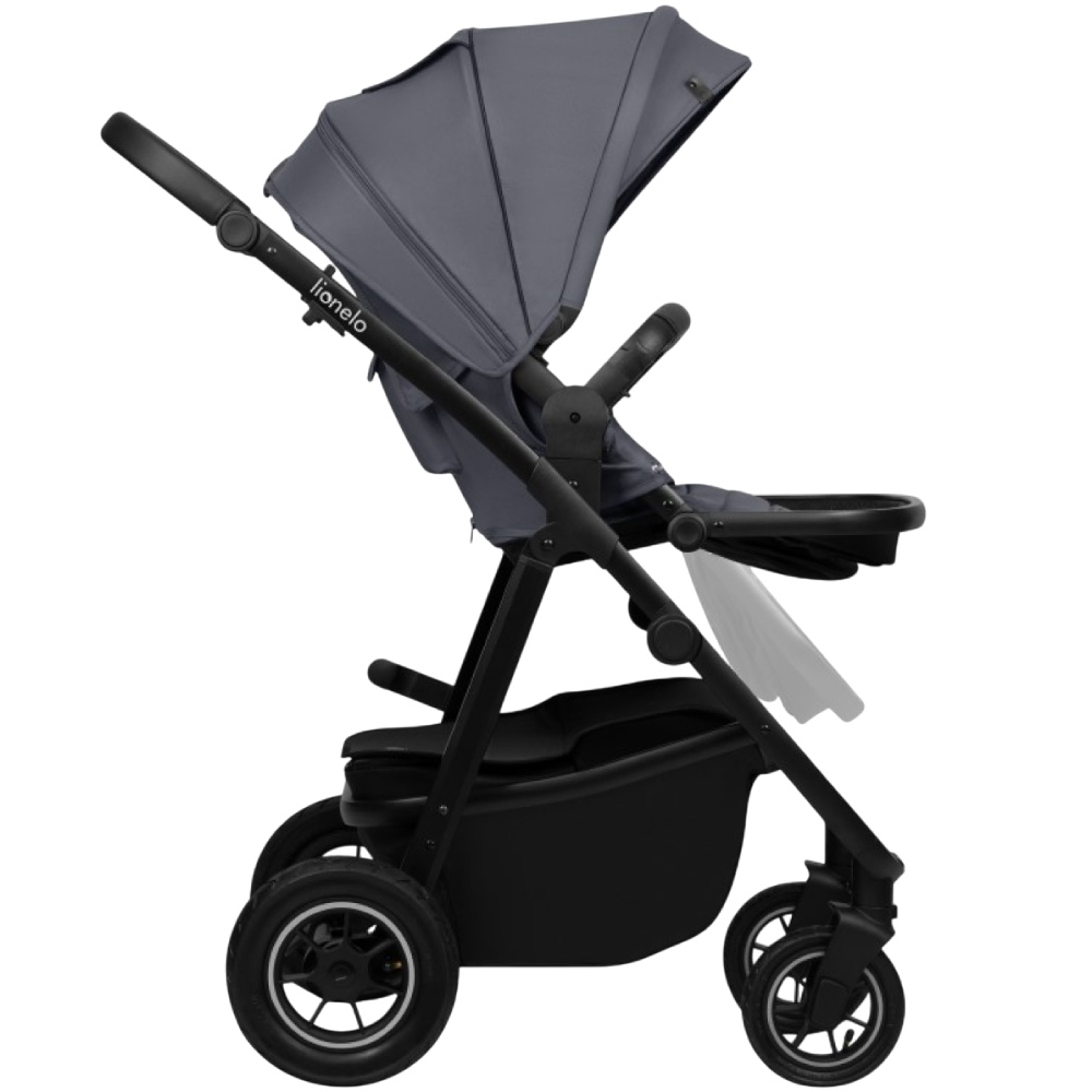 Заказать Коляска Lionelo Amber Plus 3 в 1 Grey Graphite