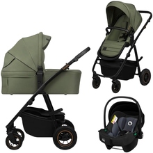 Коляска Lionelo Amber Plus 3 в 1 Green Forest