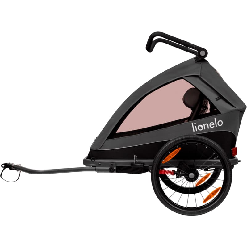 Фото Велосипедный прицеп с функцией коляски LIONELO Cama Graphite (LO-Cama Graphite)