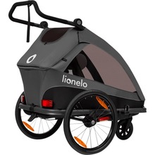 Велосипедный прицеп с функцией коляски LIONELO Cama Graphite (LO-Cama Graphite)