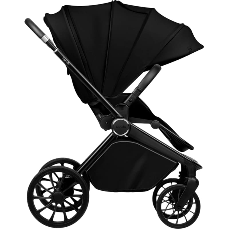 Коляска универсальная 2 в 1 LIONELO Mika Plus 2in1 Black Onyx (LO-MIKA PLUS 2IN1 BLACK ONYX) Пол для мальчиков