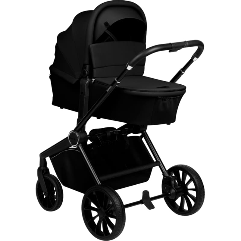 Внешний вид Коляска универсальная 2 в 1 LIONELO Mika Plus 2in1 Black Onyx (LO-MIKA PLUS 2IN1 BLACK ONYX)