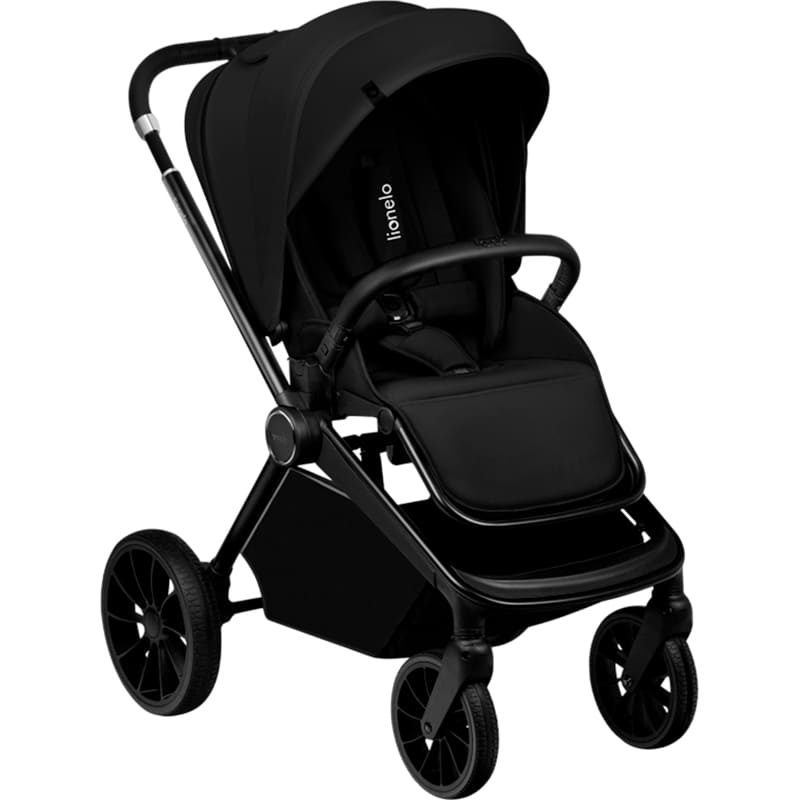 Коляска универсальная 2 в 1 LIONELO Mika Plus 2in1 Black Onyx (LO-MIKA PLUS 2IN1 BLACK ONYX)