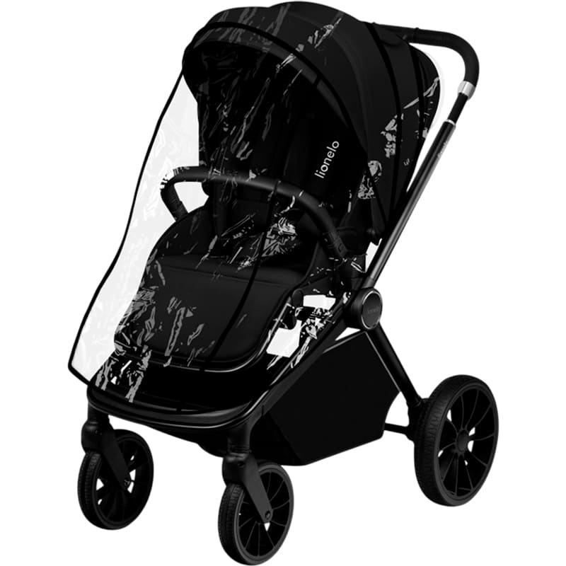 Внешний вид Коляска универсальная 3 в 1 LIONELO Mika Plus 3in1 Black Onyx (LO-MIKA PLUS 3IN1 BLACK ONYX)