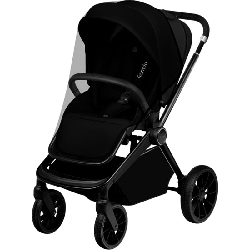 Коляска универсальная 3 в 1 LIONELO Mika Plus 3in1 Black Onyx (LO-MIKA PLUS 3IN1 BLACK ONYX) Количество мест одноместная