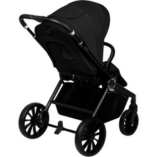 Коляска универсальная 3 в 1 LIONELO Mika Plus 3in1 Black Onyx (LO-MIKA PLUS 3IN1 BLACK ONYX)