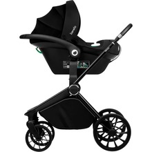 Коляска универсальная 3 в 1 LIONELO Mika Plus 3in1 Black Onyx (LO-MIKA PLUS 3IN1 BLACK ONYX)