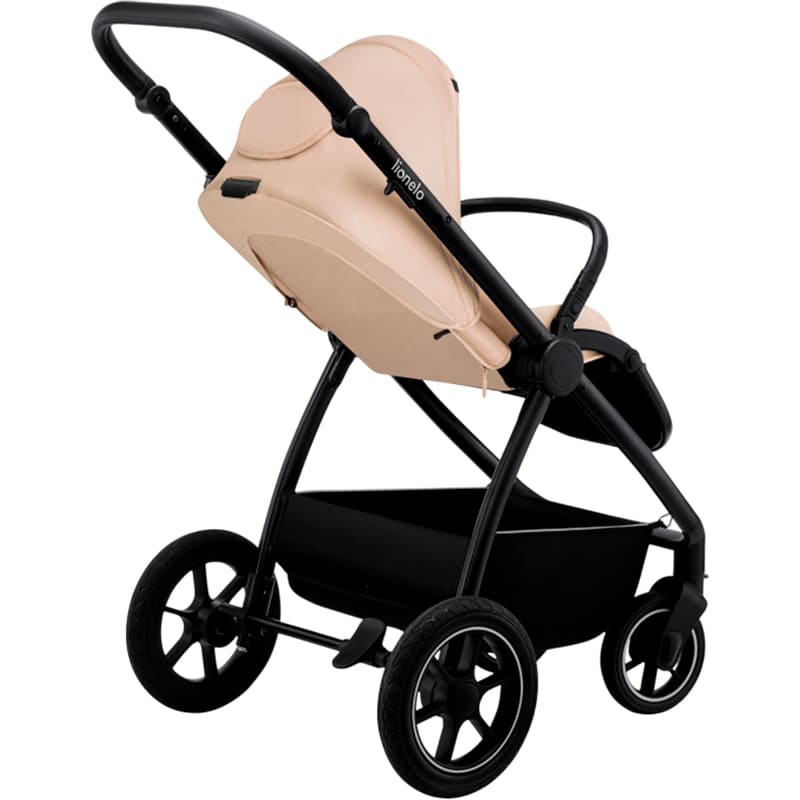 Коляска универсальная 3 в 1 LIONELO Meril 3in1 Beige Sand (LO-MERIL 3IN1 BEIGE SAND) Количество мест одноместная