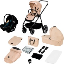 Коляска универсальная 3 в 1 LIONELO Meril 3in1 Beige Sand (LO-MERIL 3IN1 BEIGE SAND)