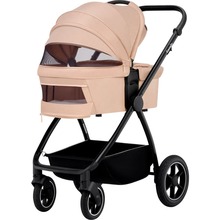 Коляска универсальная 3 в 1 LIONELO Meril 3in1 Beige Sand (LO-MERIL 3IN1 BEIGE SAND)