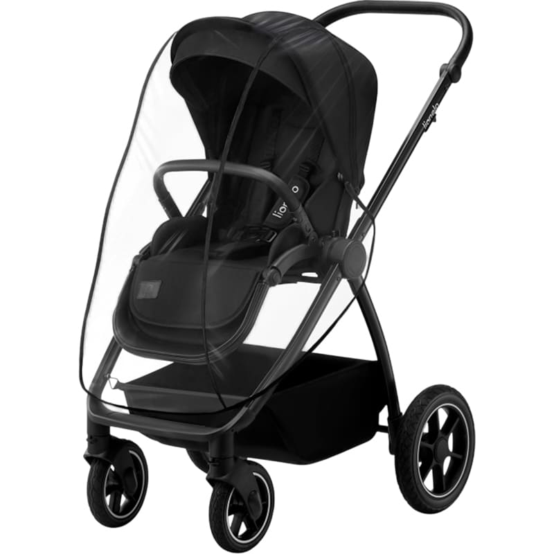 Зовнішній вигляд Візок універсальний 3 в 1 LIONELO Meril 3in1 Black Onyx (LO-MERIL 3IN1 BLACK ONYX)