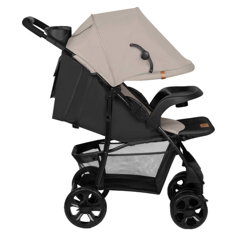 Прогулянковий візок LIONELO EMMA PLUS BEIGE LATTE (LO-EMMA PLUS BEIGE LATTE) Стать для дівчаток