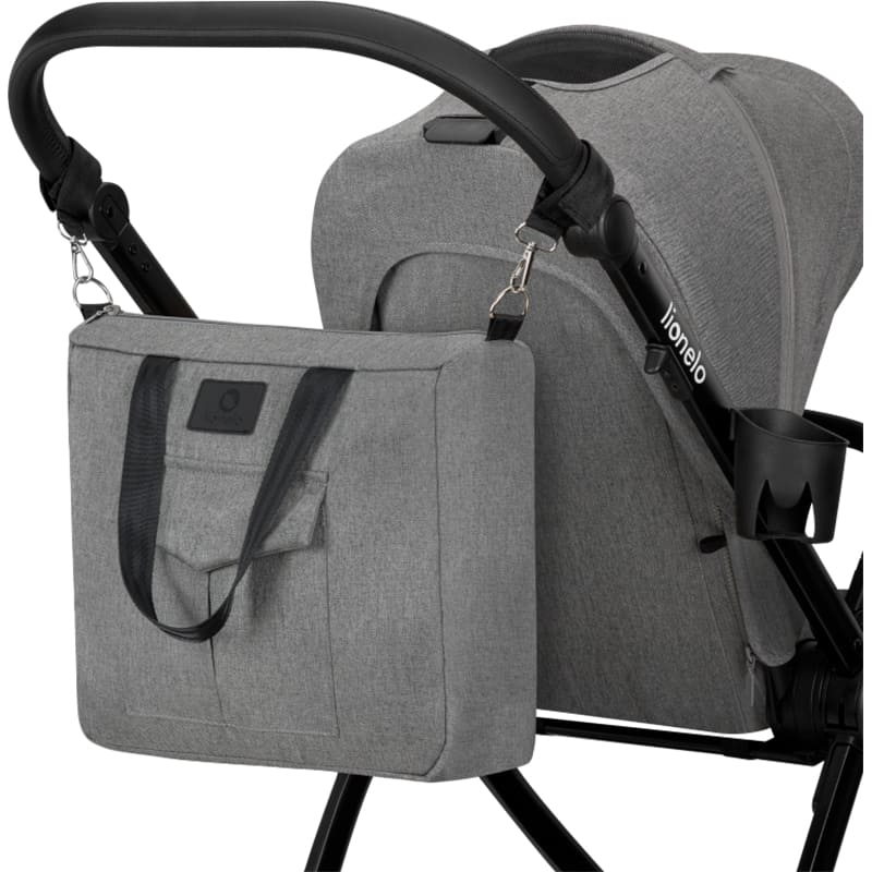 Фото 14 Коляска универсальная 3 в 1 LIONELO Meril 3in1 Grey Stone (LO-MERIL 3IN1 GREY STONE)