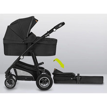 Коляска универсальная LIONELO 3 в 1 BIANKA 3IN1 BLACK ONYX