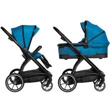 Коляска универсальная MUUVO 2в1 Trick Ocean Blue (MTRICK-W-OCEAN-BLUE-2W1)